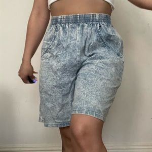 Light blue shorts